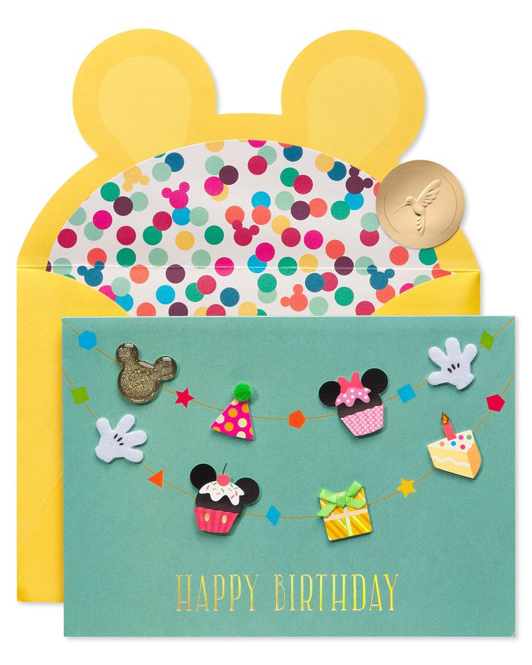 Sending Special Wishes Disney Birthday Greeting Card
