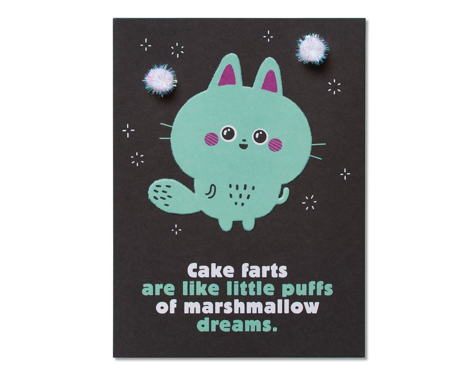 Marshmallow Dreams Birthday Card