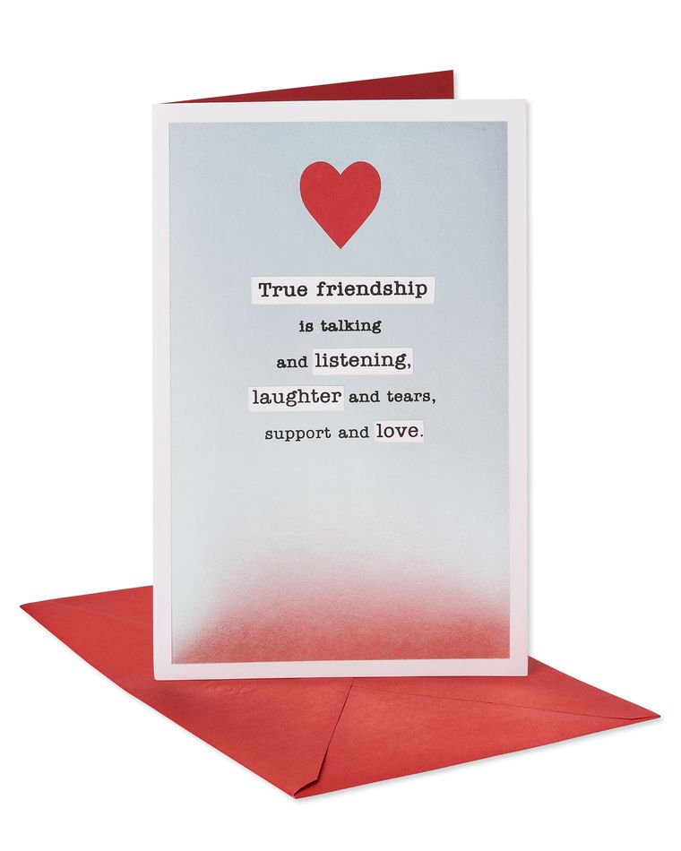 True Friendship Valentine's Day Card