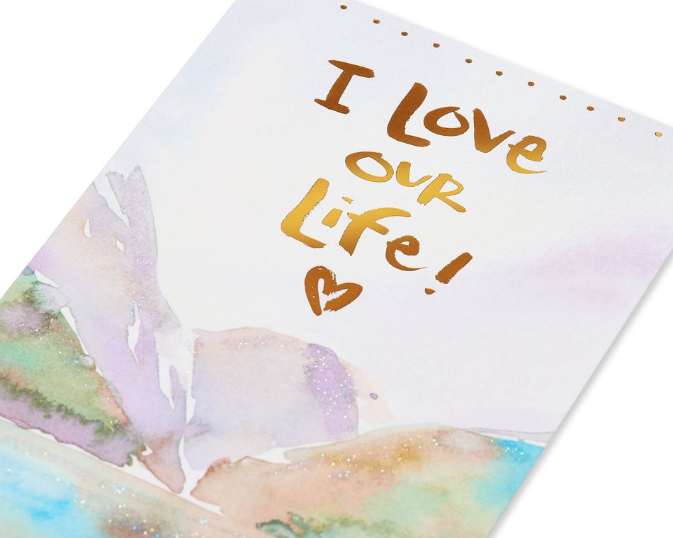 Kathy Davis Love Our Life Romantic Card