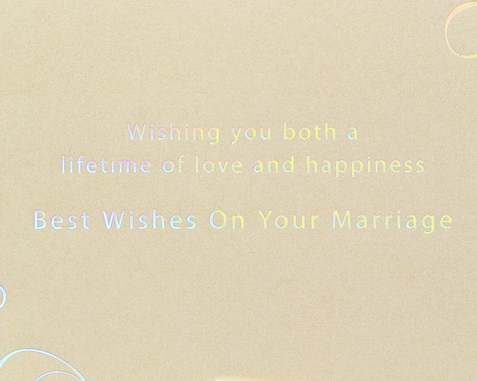 Lifetime of Love and Happiness Wedding Greeting Card