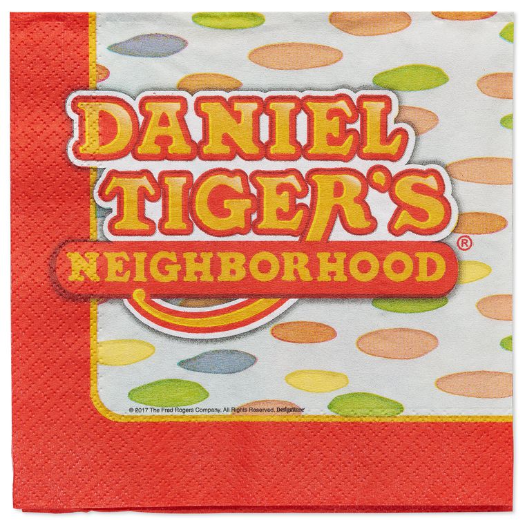 Daniel Tiger 16-Count Lunch Napkins