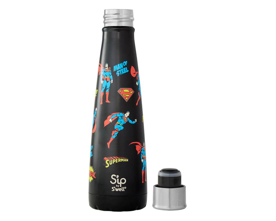 S’ip by S’well® 15 Oz. Man of Steel Stainless Steel Water Bottle