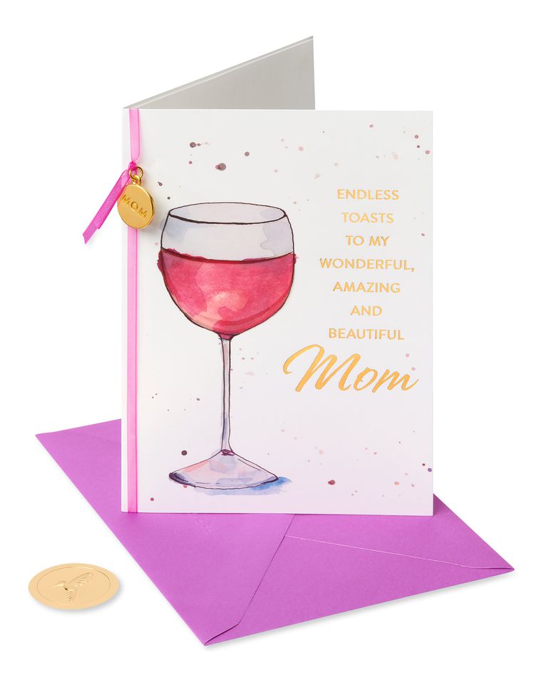 Endless Toasts Birthday Greeting Card for Mom 