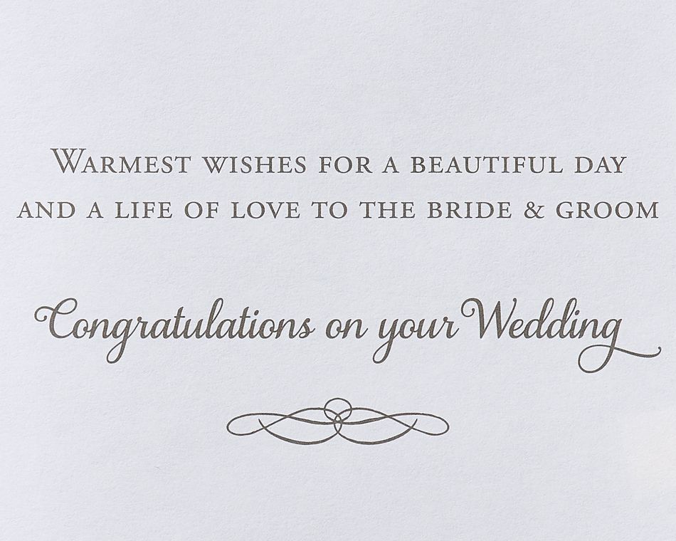 Handmade Bride And Groom Wedding Greeting Card 