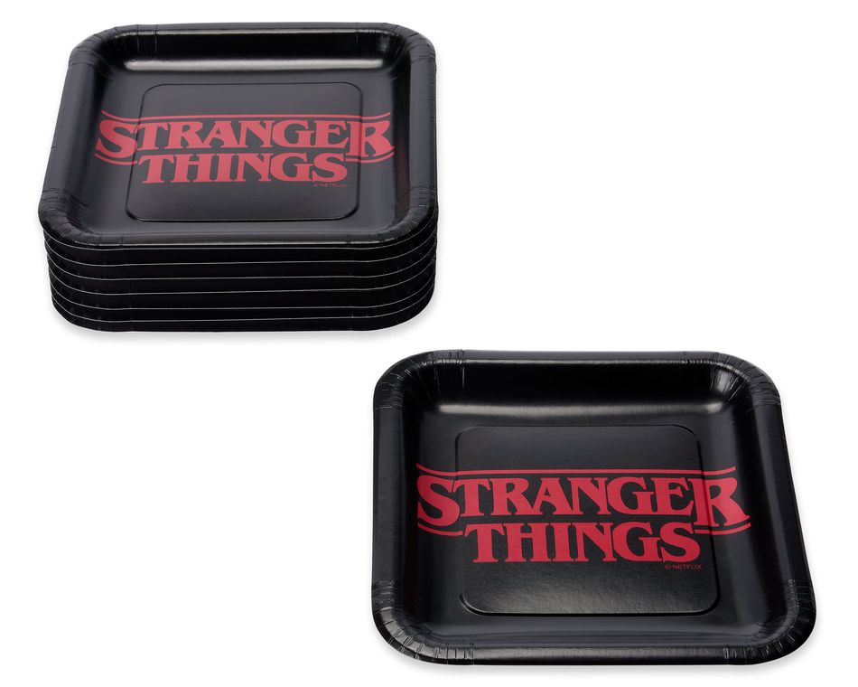 Stranger Things Dinner Plates, 8-Count