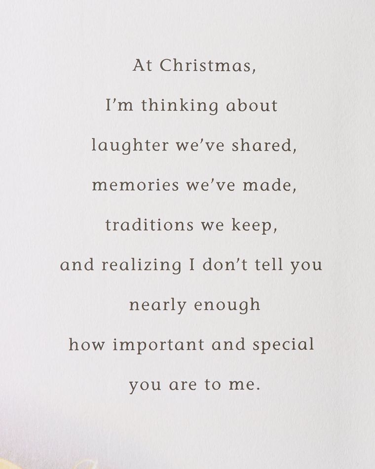 True Meaning Christmas Card