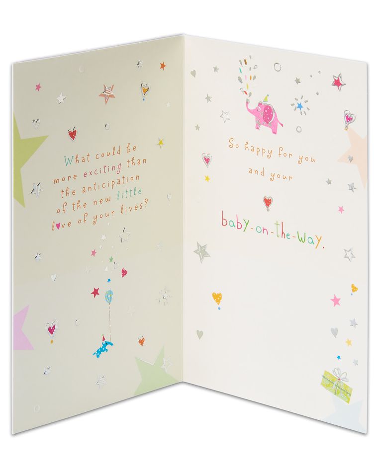 Almost Here New Baby Congratulations Card