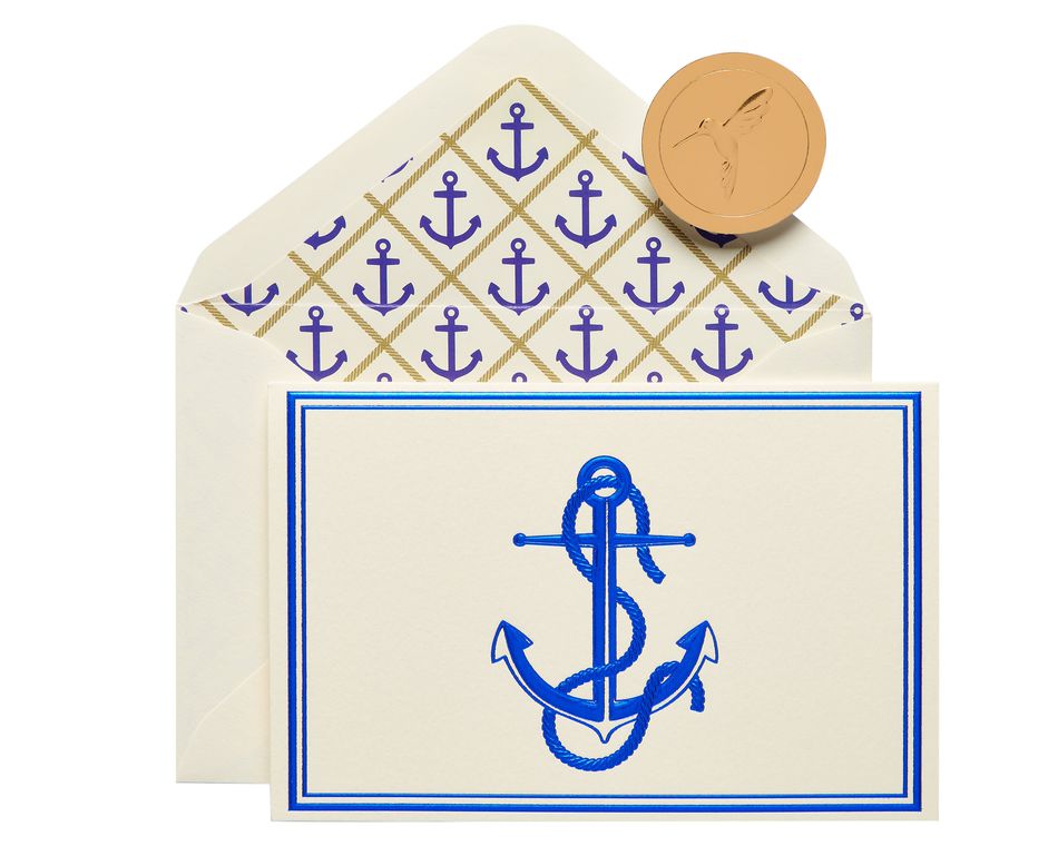 Anchor Boxed Cards and Envelopes, 16-Count