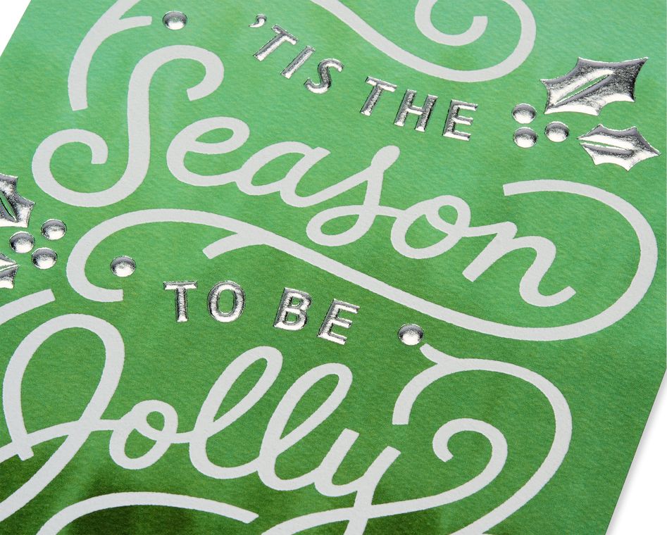 Jolly Happy Holidays Card 