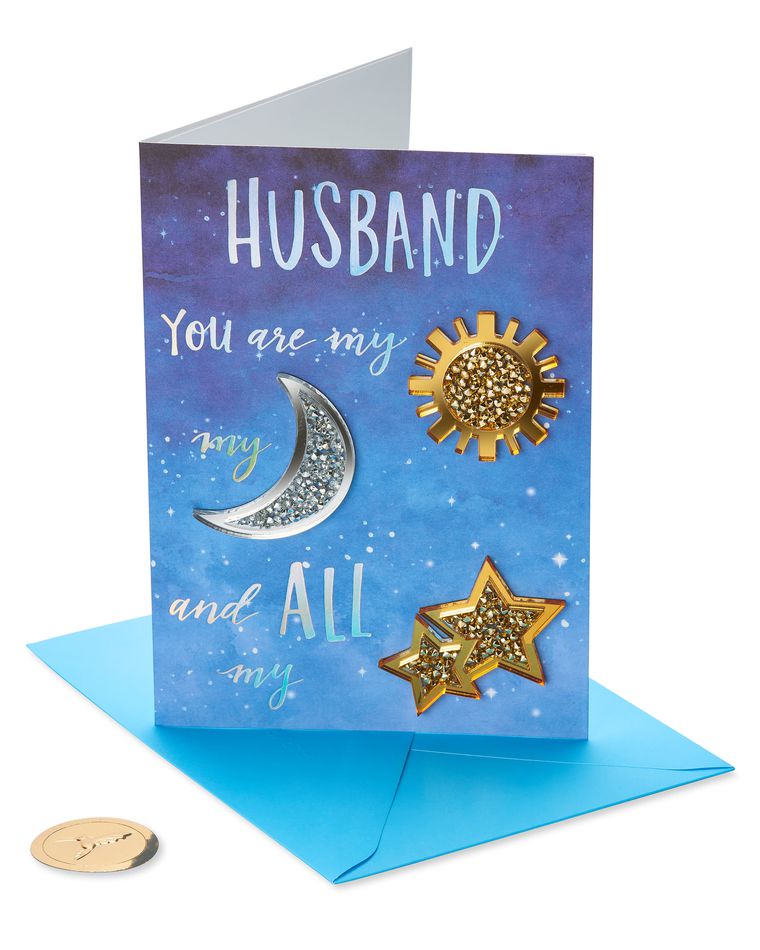 All My Stars Father's Day Greeting Card for Husband 