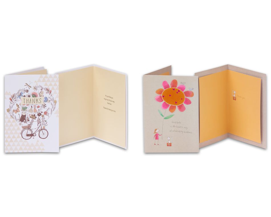 Thank You Greeting Card Collection, 8-Count