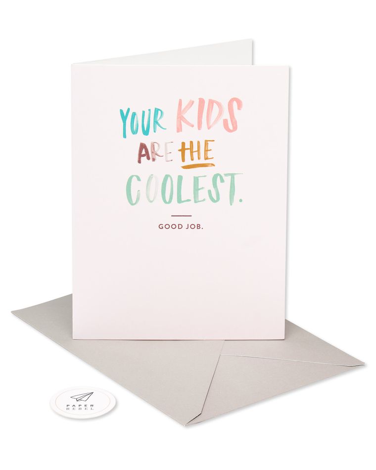 coolest kids mother's day card