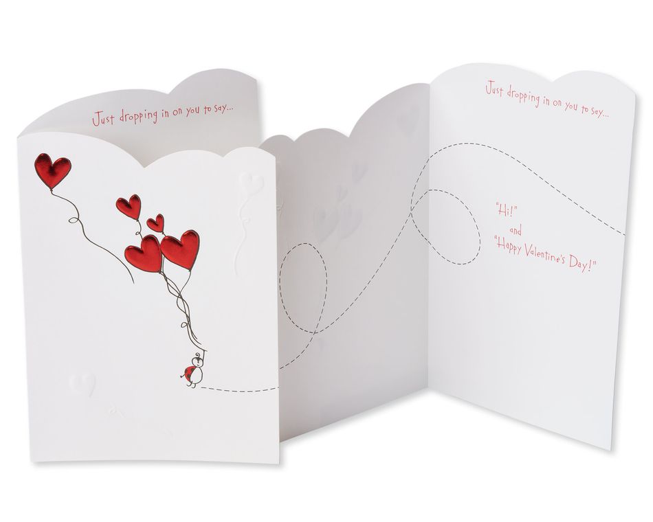 Red Valentine's Day Card Bundle, 3-Count