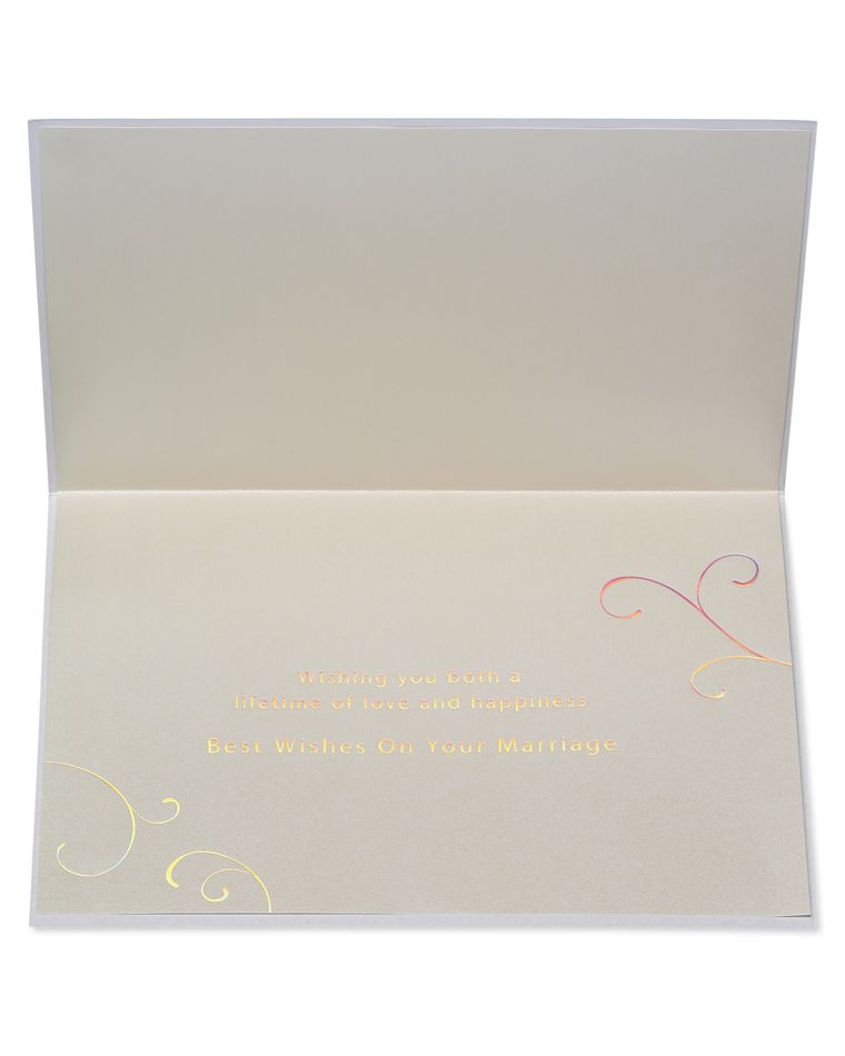 Lifetime of Love and Happiness Wedding Greeting Card