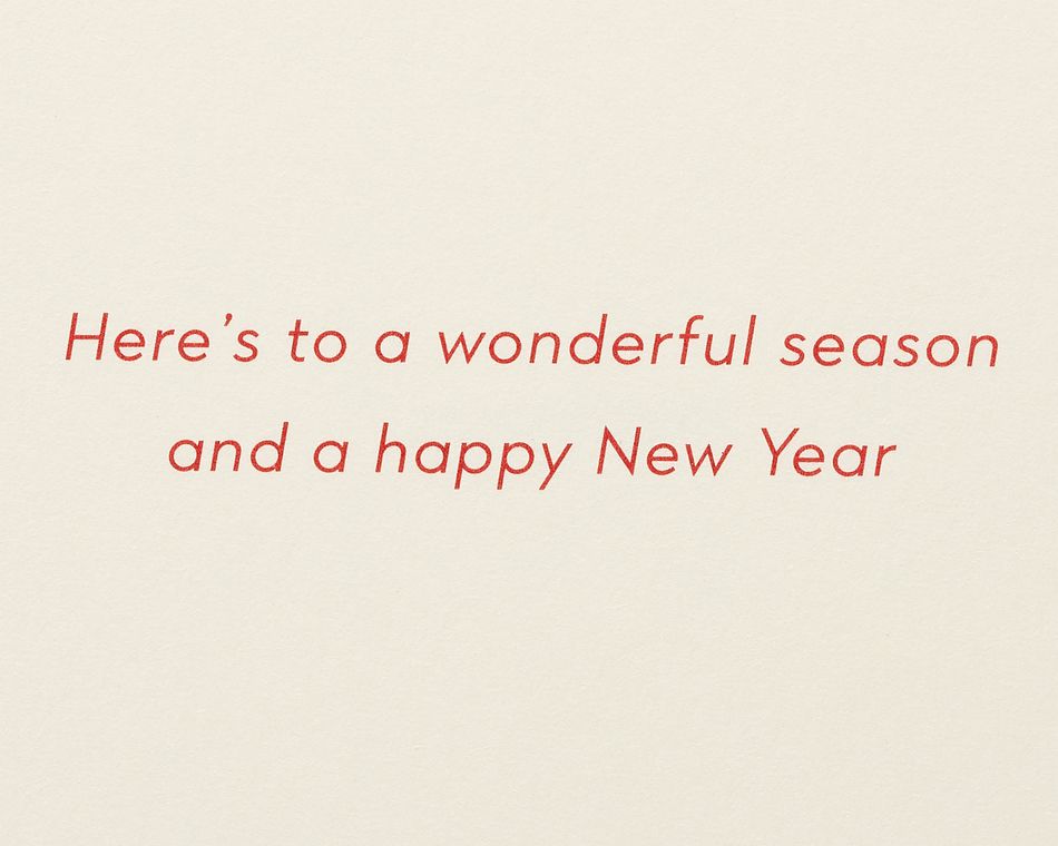 Warmest Holiday Wishes Holiday Cards Boxed, 14-Count
