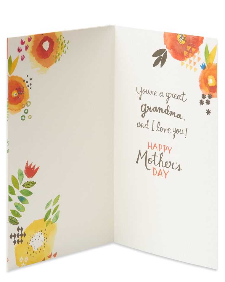 Colorful Floral Mother's Day Card