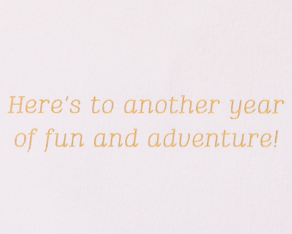Another Year of Fun Anniversary Greeting Card