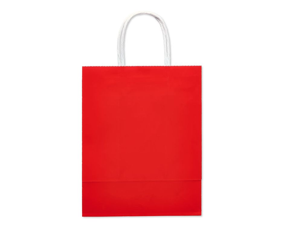 small red gift bag