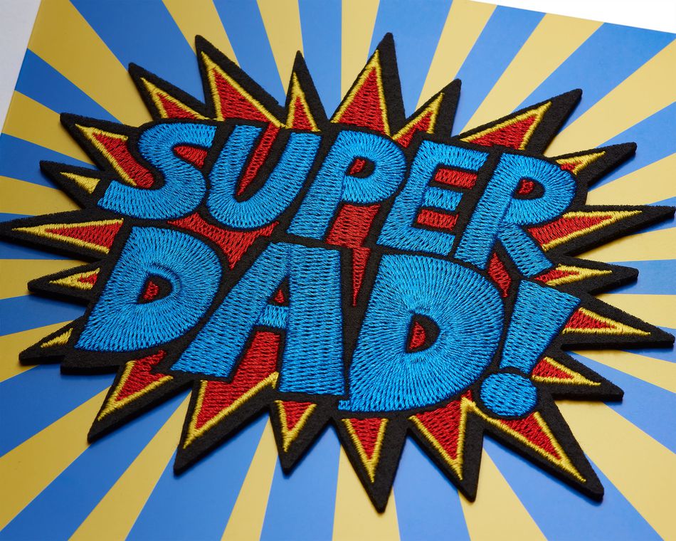 Give Your Powers a Rest Today Father's Day Greeting Card