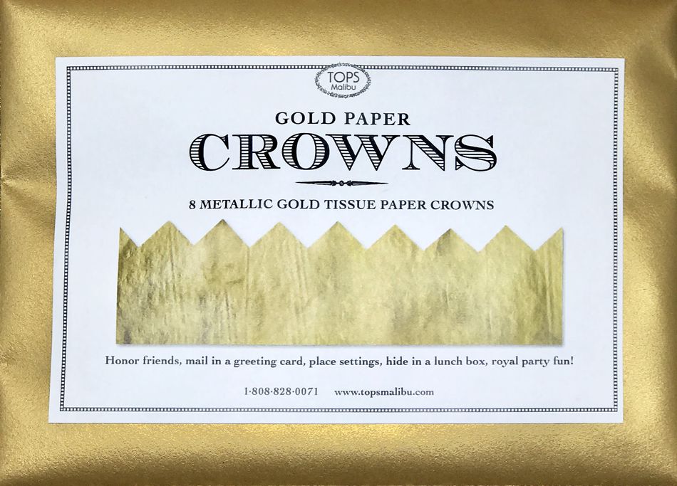 Metallic Gold Tissue Paper