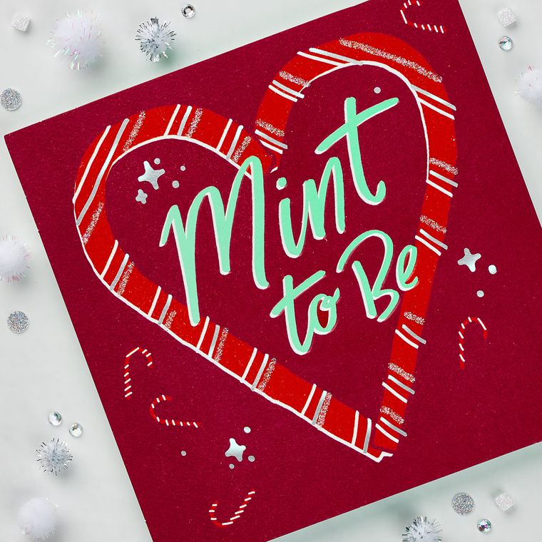Mint To Be Christmas Card