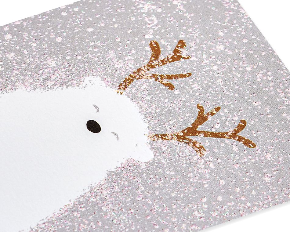 Holiday Polar Bear Christmas Cards Boxed, 20-Count