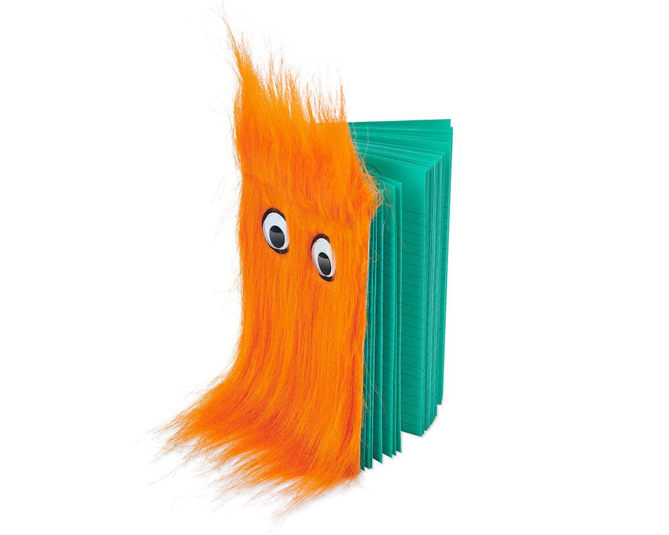 Warm Fuzzy Orange Notebook