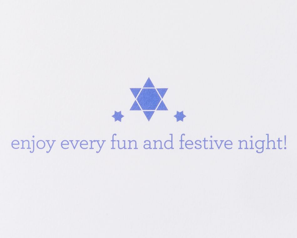 Every Fun and Festive Night Funny Hanukkah Greeting Card