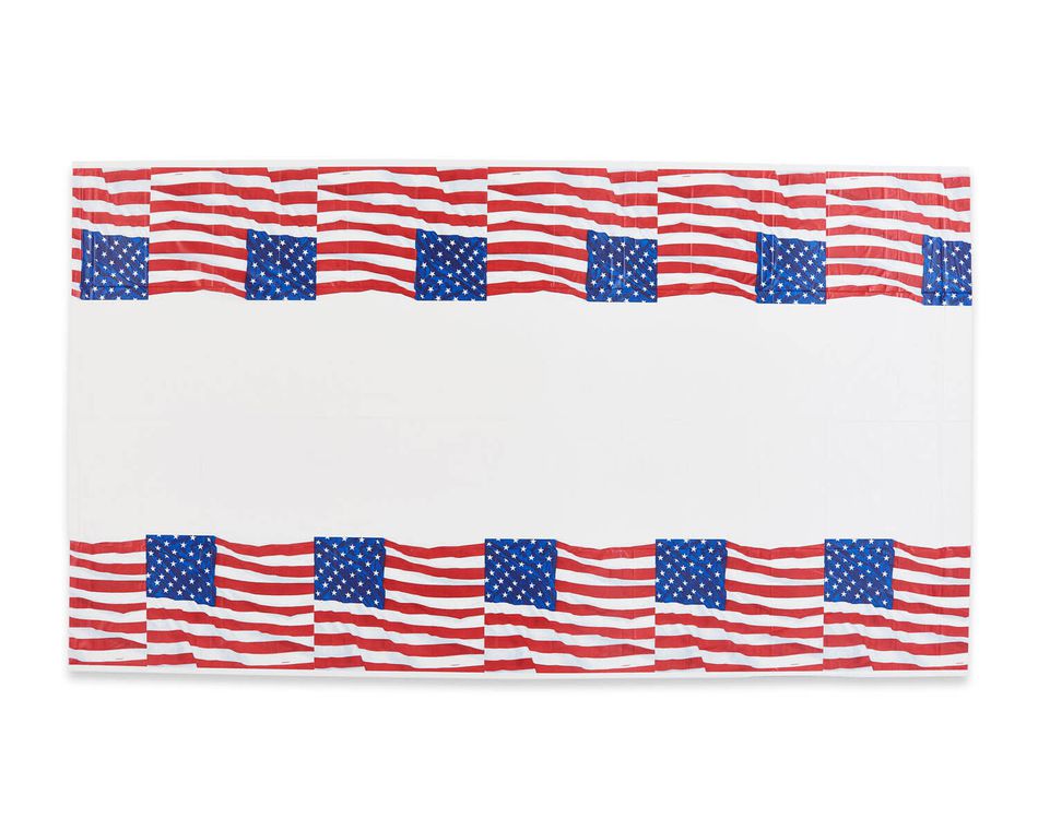 Flying Colors Plastic Table Cover