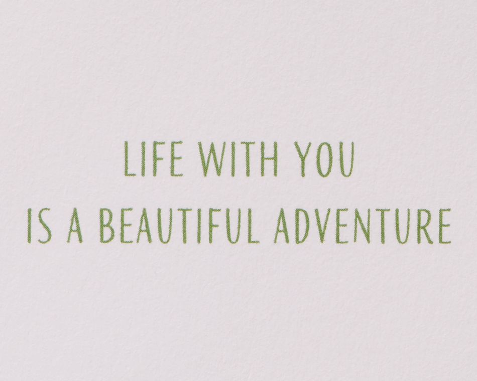 Beautiful Adventure Romantic Greeitng Card