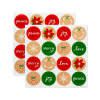 Season's Greetings Sticker Sheets, 32-Count