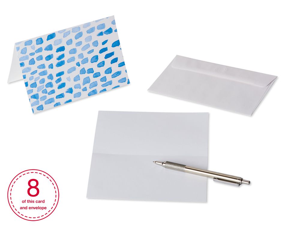 Blanks Greeting Card Bundle with White Envelopes, 48-Count
