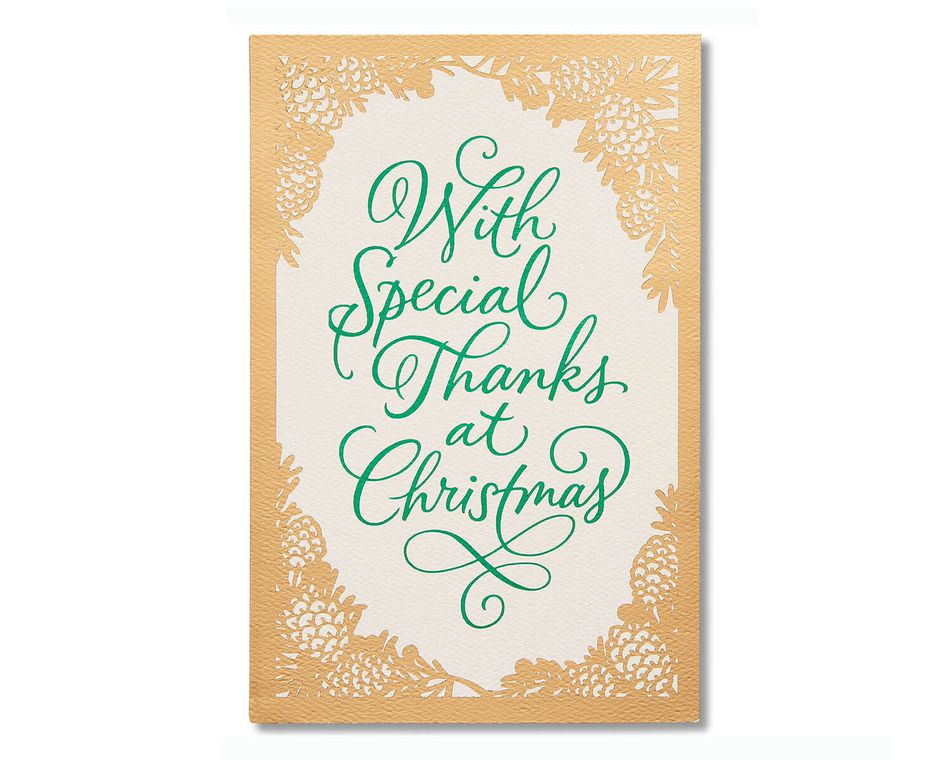 Special Thanks Christmas Card 