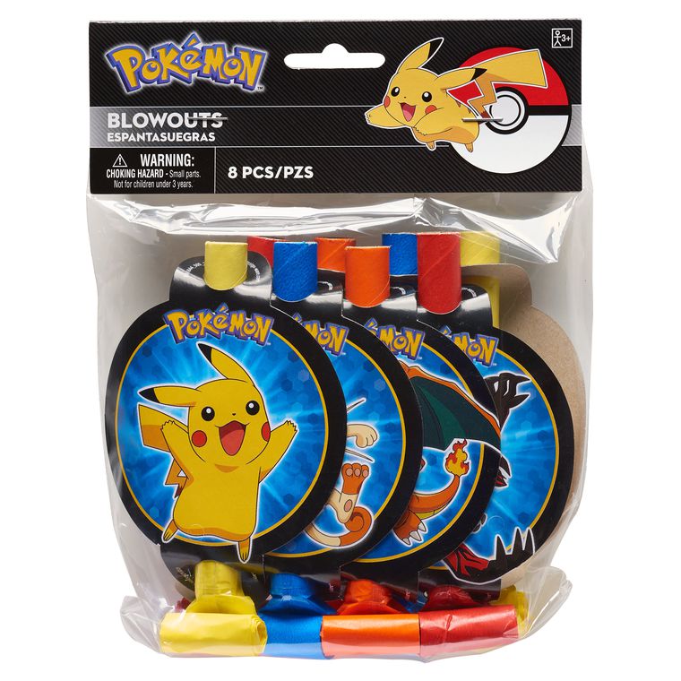 Pokémon 8-Count Party Blowers
