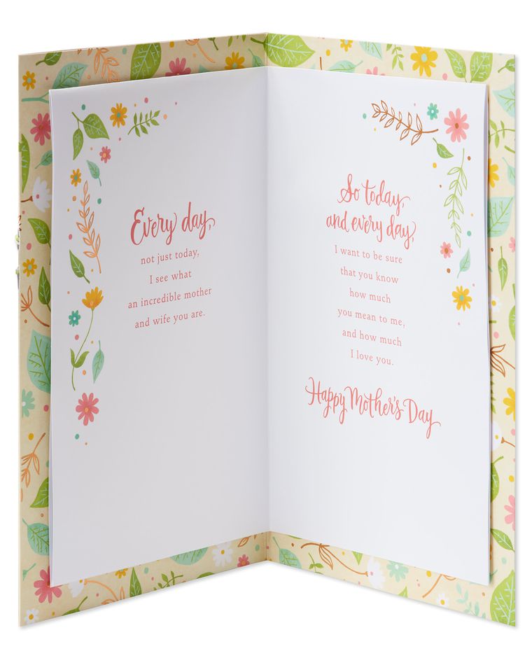 Premier Every Day Mother's Day Card for Wife 