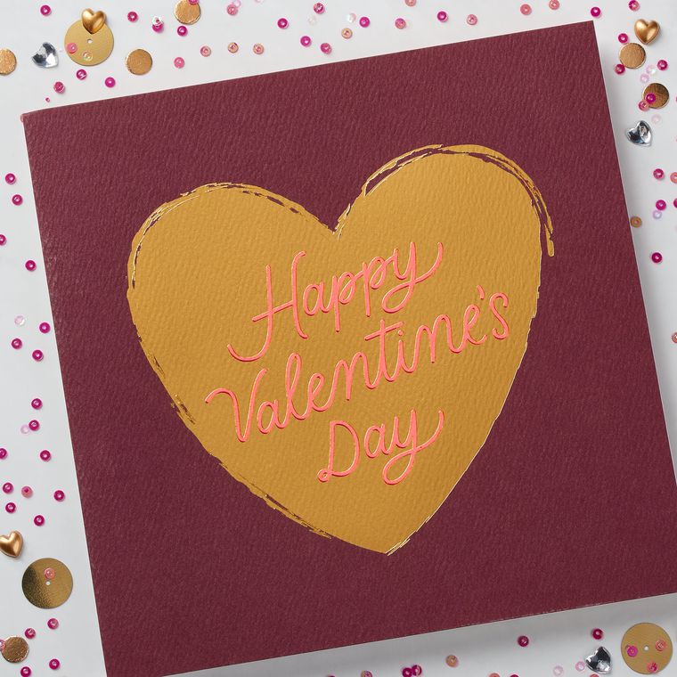 Heart Valentine's Day Card