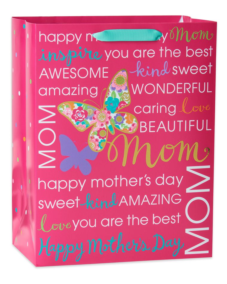 Medium Happy Mother's Day Butterfly Gift Bag