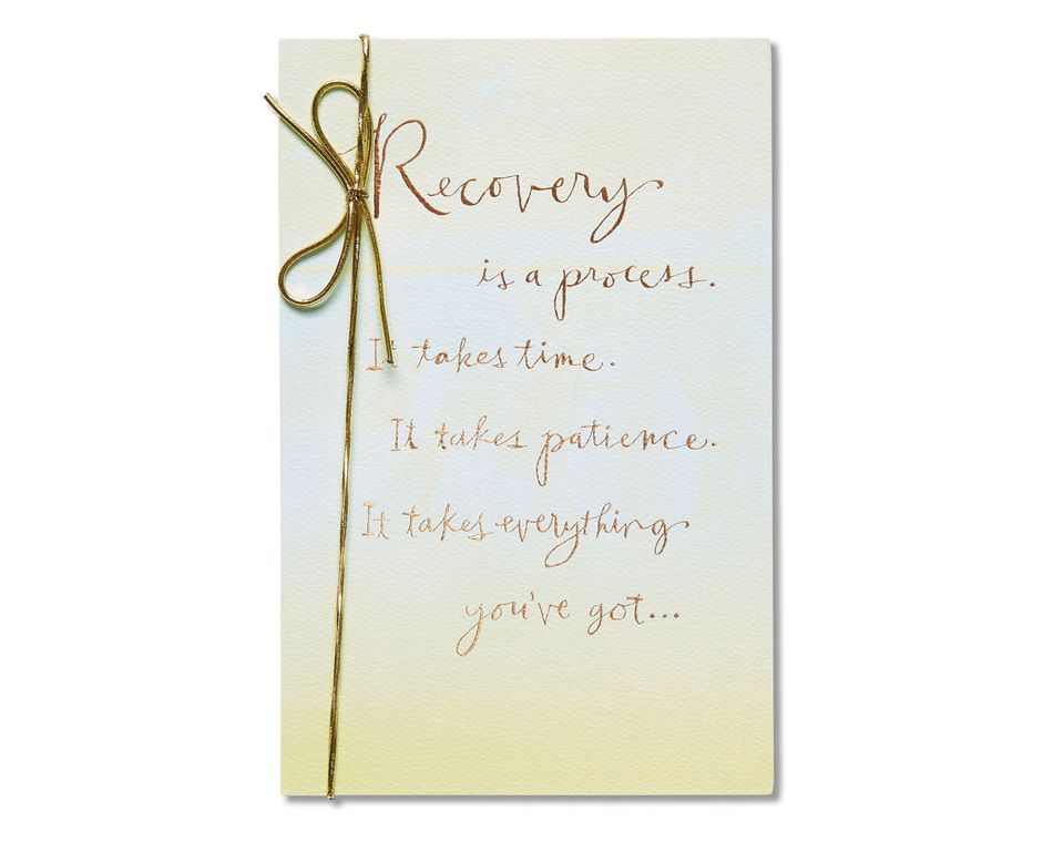 recovery get well card