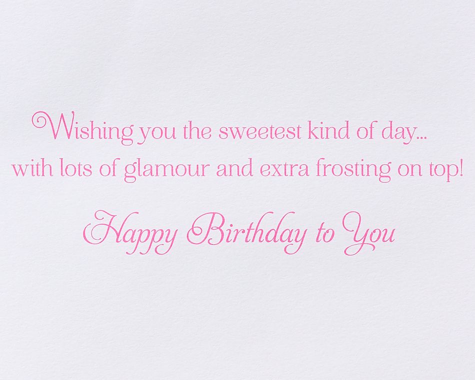 Gem Hummingbird Birthday Greeting Card 