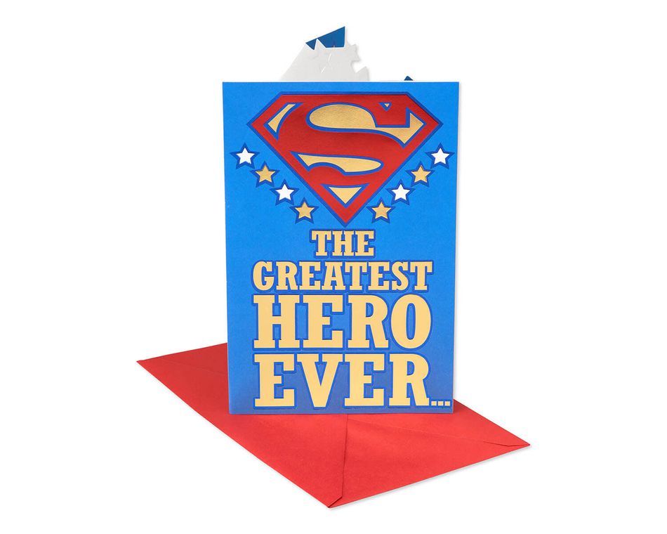 Superman Hero Father's Day Card