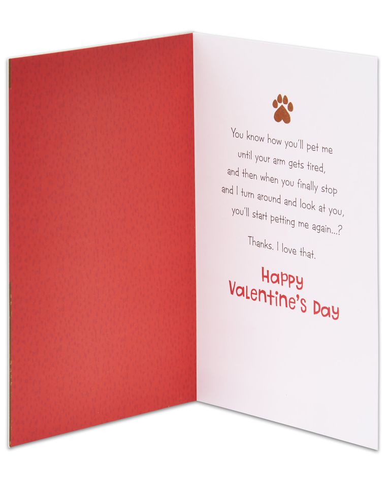 Lucky Dog Valentine's Day Card