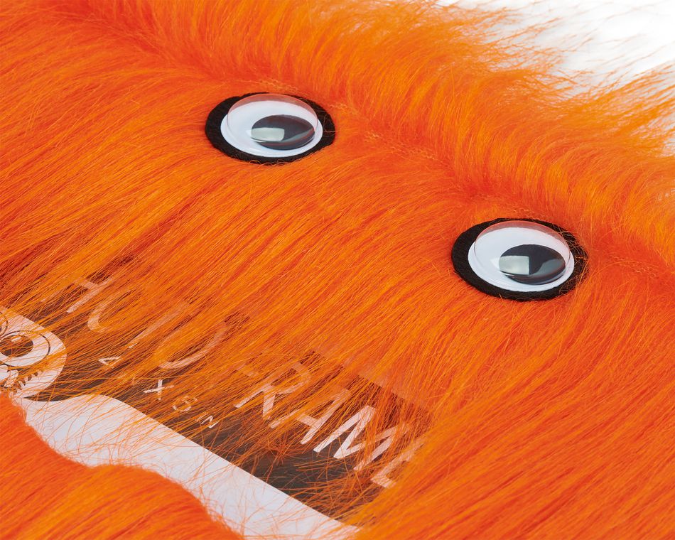 Warm Fuzzy Orange Picture Frame