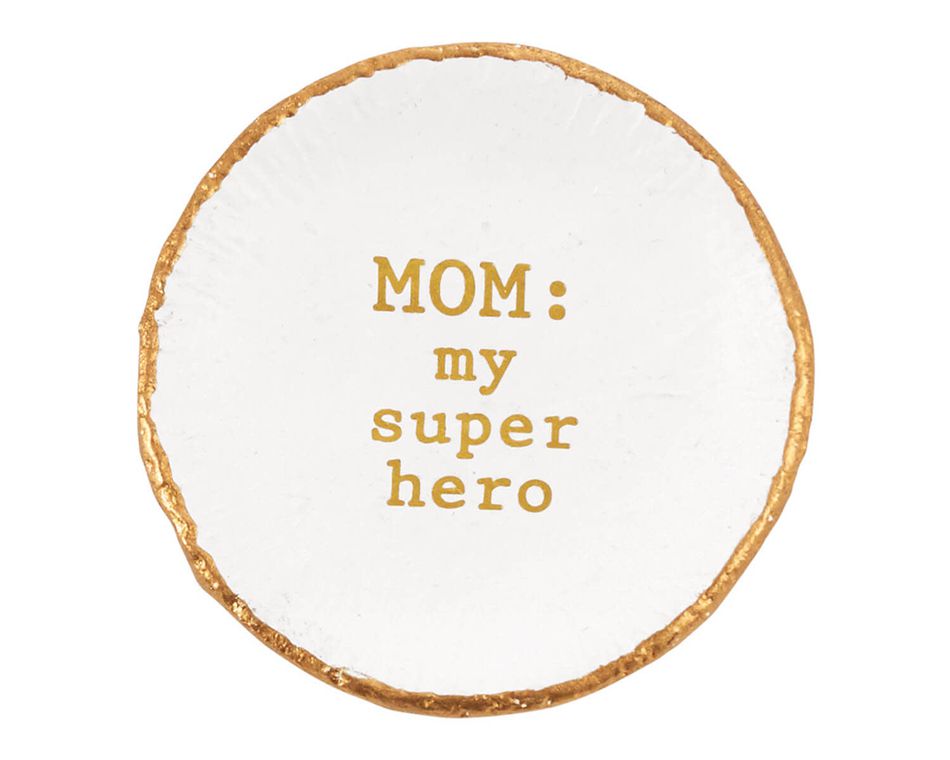 Mud Pie Super Hero Mom Dish