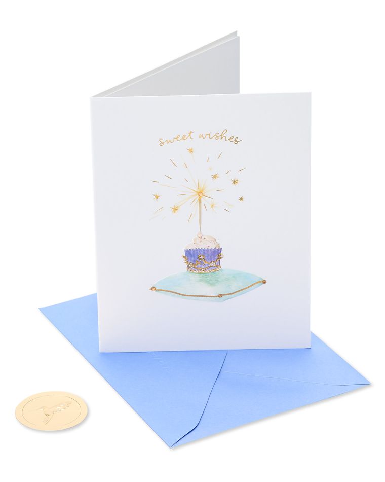 Sweet Wishes Birthday Greeting Card 