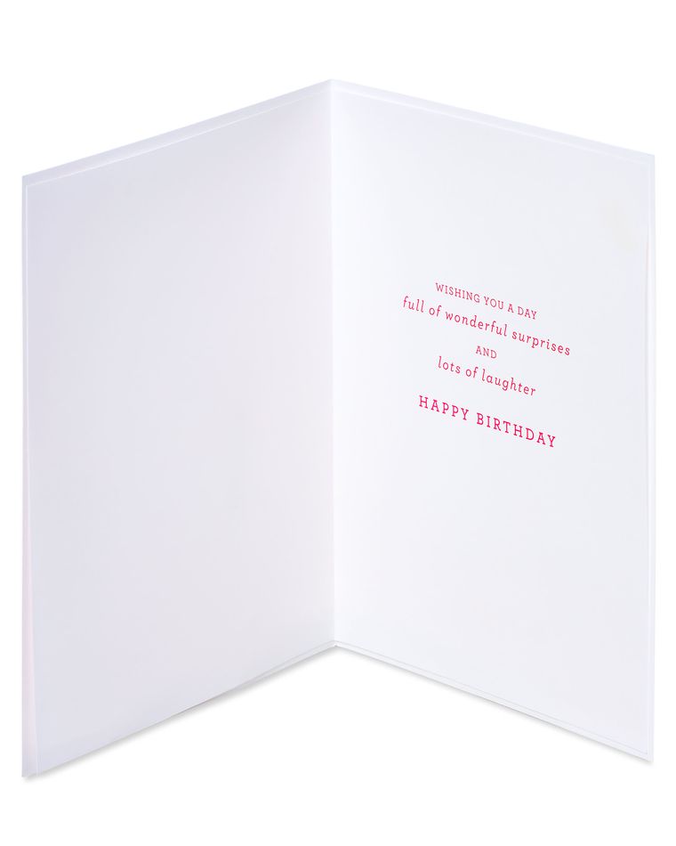 Tassel Balloon Birthday Greeting Card 