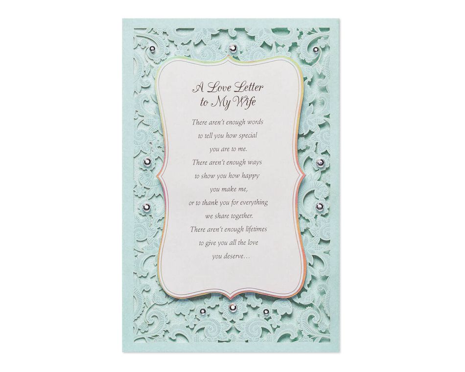Love Letter Mother's Day Card