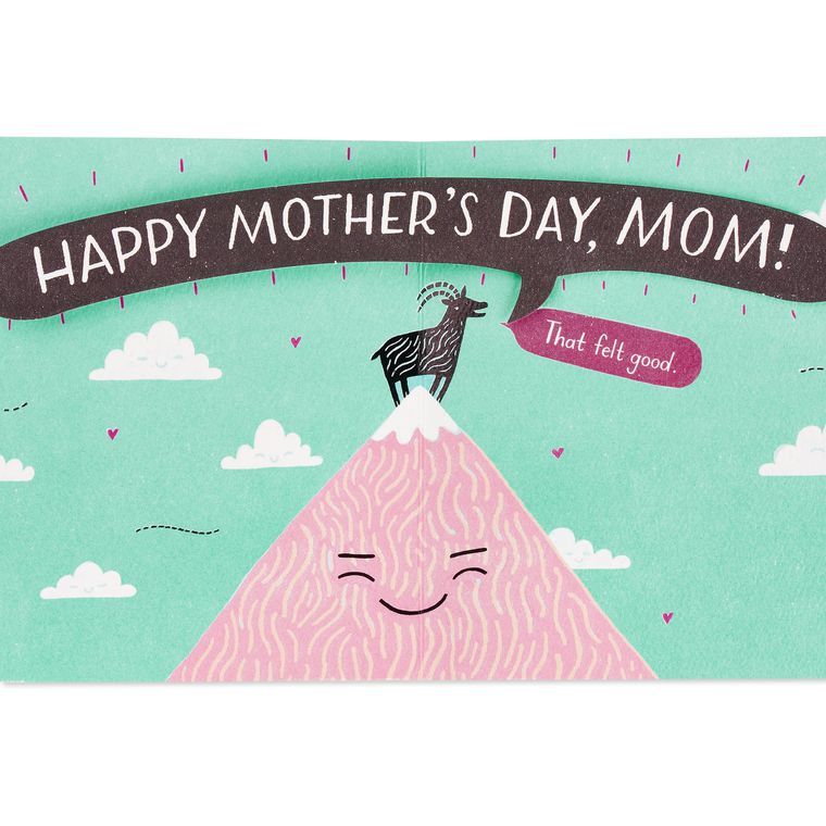 Funny Mother's Day Goat Card
