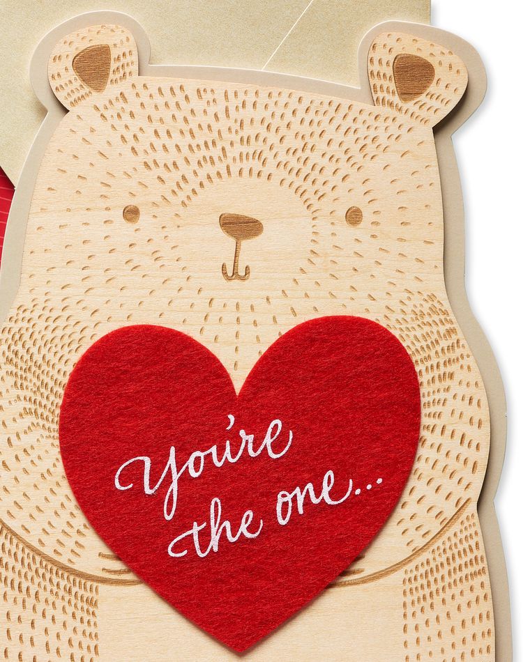 Bear Valentine's Day Card