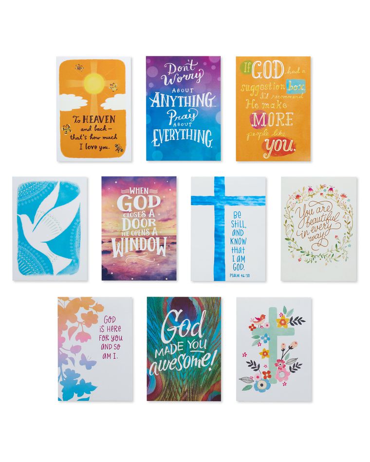 Faith and Joy Lunch Box Mini Notes, 40-Count
